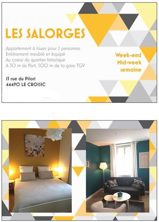 Appartamento Les Salorges Le Croisic Esterno foto